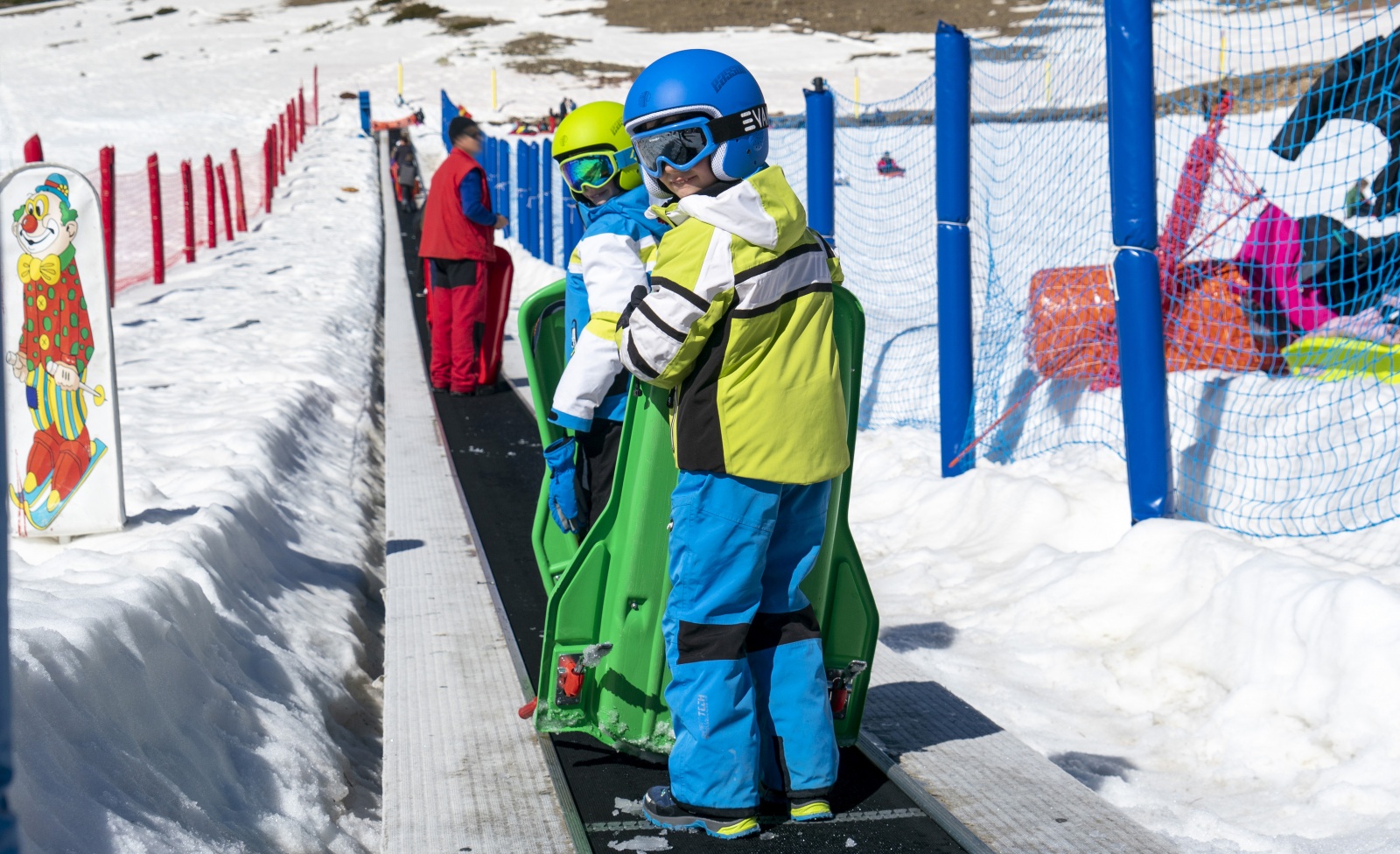 Pista de trineos  La Molina – Invierno